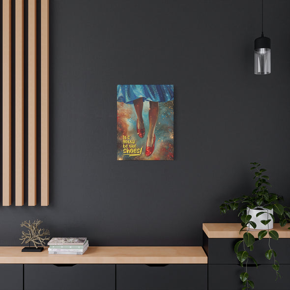 Gotta' Be The Shoes! - Patrick Mahomes Matte Canvas, Stretched, (2 Sizes)