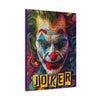 The Joker - Psychedelic Matte Canvas, Stretched, (3 Sizes)