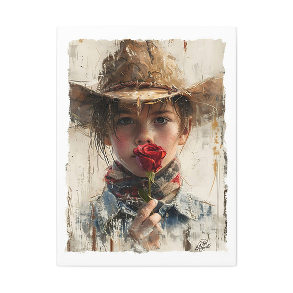 A Rose Of Love - Matte Canvas, Stretched, (3 Sizes)