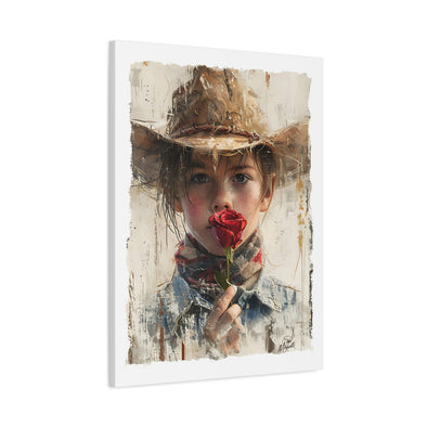 A Rose Of Love - Matte Canvas, Stretched, (3 Sizes)