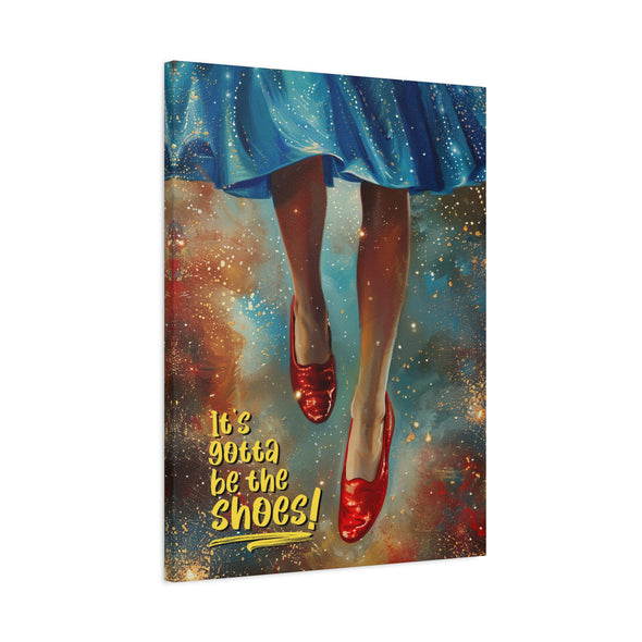 Gotta' Be The Shoes! - Patrick Mahomes Matte Canvas, Stretched, (2 Sizes)