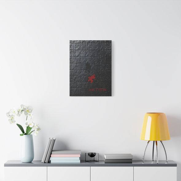 Don't Fit In - Puzzle Piece Matte Canvas, Stretched, (2 Sizes)