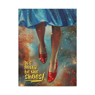 Gotta' Be The Shoes! - Patrick Mahomes Matte Canvas, Stretched, (2 Sizes)