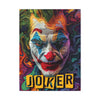 The Joker - Psychedelic Matte Canvas, Stretched, (3 Sizes)