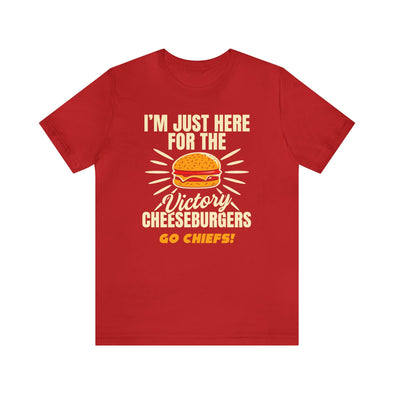 KC - Victory Cheeseburgers - Unisex Jersey Short Sleeve Tee