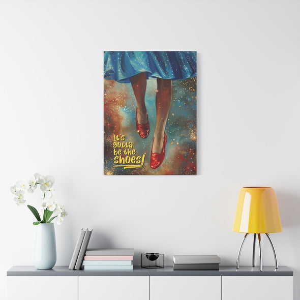 Gotta' Be The Shoes! - Patrick Mahomes Matte Canvas, Stretched, (2 Sizes)