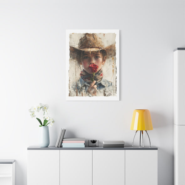 A Rose Of Love - Matte Canvas, Stretched, (3 Sizes)