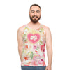 Floral KC Heart - Unisex Tank Top (AOP)