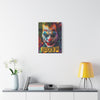 The Joker - Psychedelic Matte Canvas, Stretched, (3 Sizes)