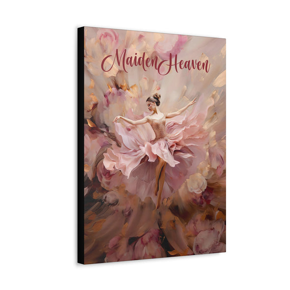 Maiden Heaven - Ballet Dancer - Canvas Wall Art On Stretched Canvas