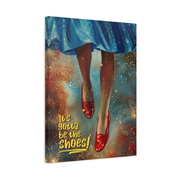 Gotta' Be The Shoes! - Patrick Mahomes Matte Canvas, Stretched, (2 Sizes)