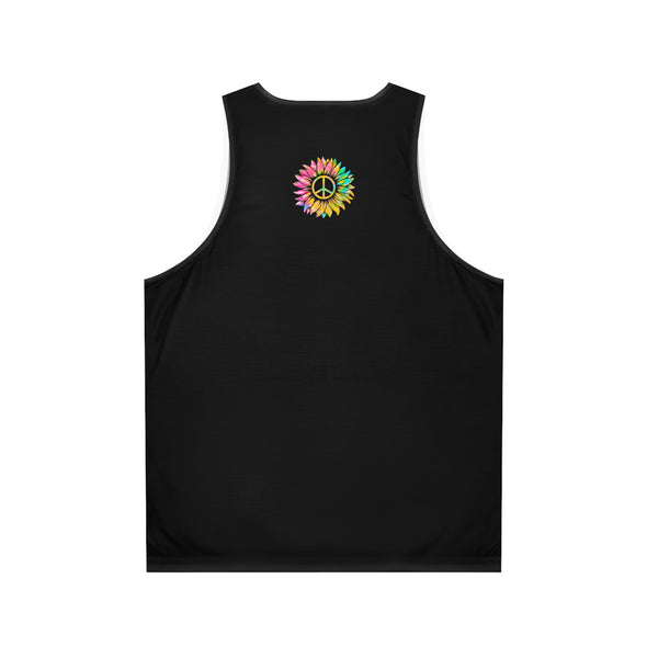 Knsas City Groove Flower - Pastel Tie-Dye - All-Over Print Unisex Tank Top