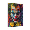 The Joker - Psychedelic Matte Canvas, Stretched, (3 Sizes)