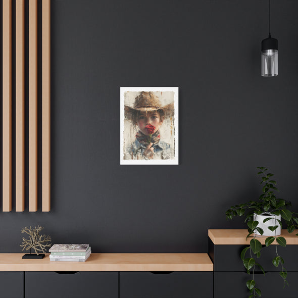 A Rose Of Love - Matte Canvas, Stretched, (3 Sizes)