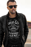 Kansas City Whiskey Label - Unisex Crew Neck Tee