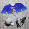 Snow Bunny Loves Me - All-Over Print Unisex Sweatshirt