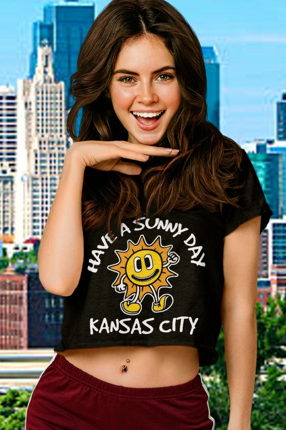 Have A Sunny Day Kansas City - All-Over Print Unisex Crew Neck Tee