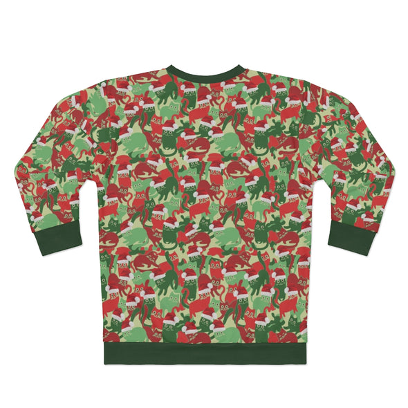 CatMaflage 2 - All-Over Print Unisex Sweatshirt