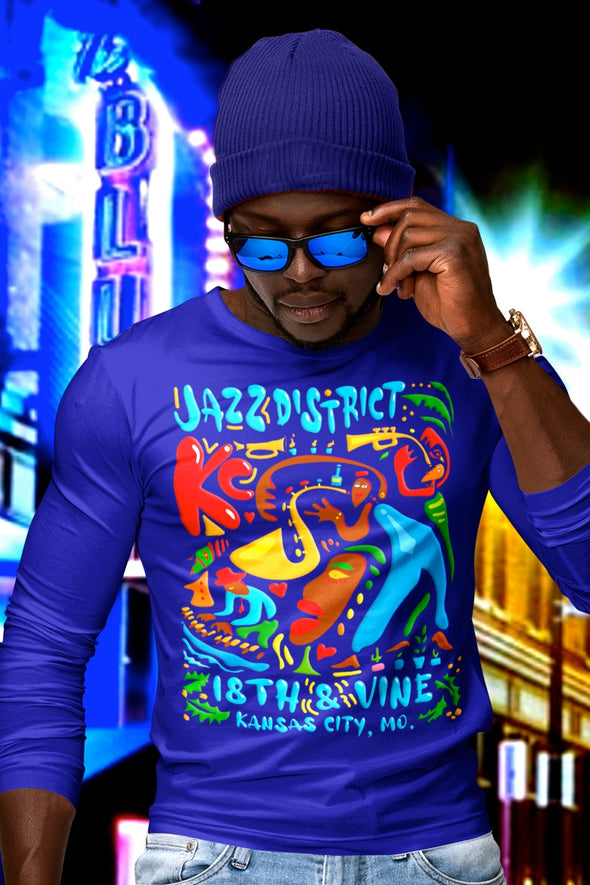 JC Jazz District - Unisex Crew Neck Tee