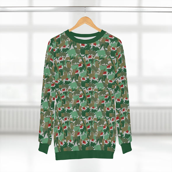 CatMaflage 1 - All-Over Print Unisex Sweatshirt