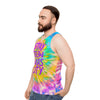 Stay Weird Kansas City - Pastel Tie-Dye - All-Over Print Unisex Tank Top