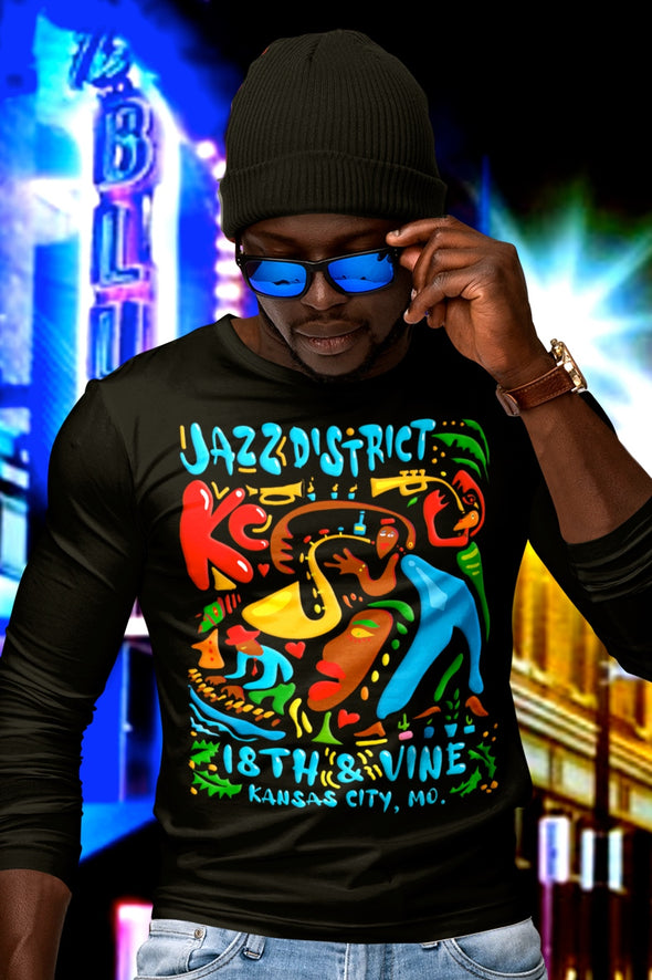 JC Jazz District - Unisex Crew Neck Tee