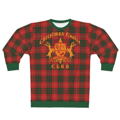 Christmas Cookie Club - All-Over Print Unisex Sweatshirt