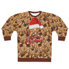 Meowy Christmas - Bird Kitty - All-Over Print Unisex Sweatshirt