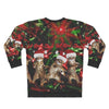 Jingle Bell Rock Kitty - All-Over Print Unisex Sweatshirt