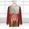 Santa Has A Package - All-Over Print Unisex Sweatshirt