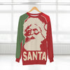 SANTA - Portrait Poster - All-Over Print Unisex Sweatshirt