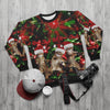 Jingle Bell Rock Kitty - All-Over Print Unisex Sweatshirt