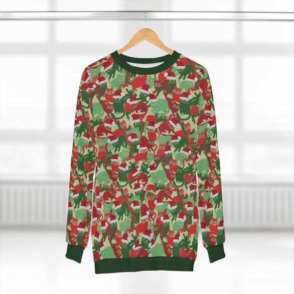 CatMaflage 2 - All-Over Print Unisex Sweatshirt