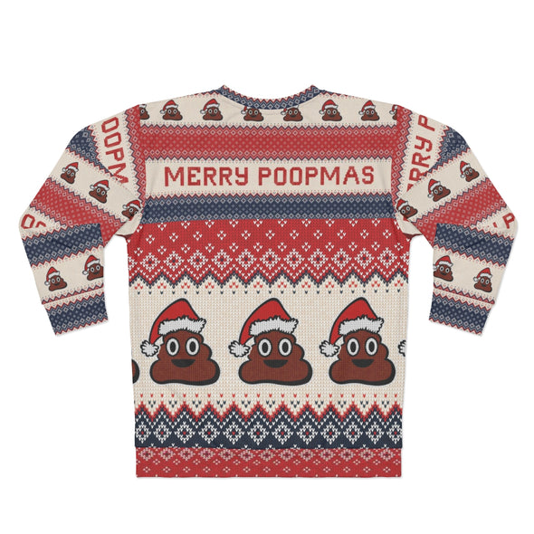 Merry Poopmas  - All-Over Print Unisex Sweatshirt