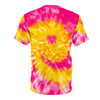 KC Good Vibes Tye-Dye - Hot Pink - Unisex All-Over Print Cut & Sew Tee