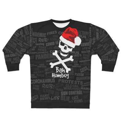 Bah Humbug - All-Over Print Unisex Sweatshirt