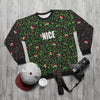 Naughty VS Nice - 2 Sided  - All-Over Print Unisex Sweatshirt