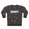 Naughty VS Nice - 2 Sided  - All-Over Print Unisex Sweatshirt