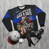 The Night Santa Was A Cat!  - All-Over Print Unisex Sweatshirt