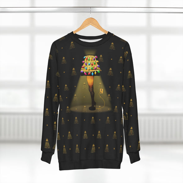 Get Lit This Christmas - All-Over Print Unisex Sweatshirt
