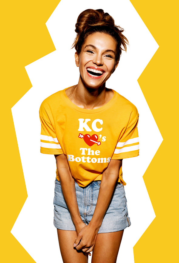Kansas City Loves The Bottoms - Unisex Crew Neck Tee