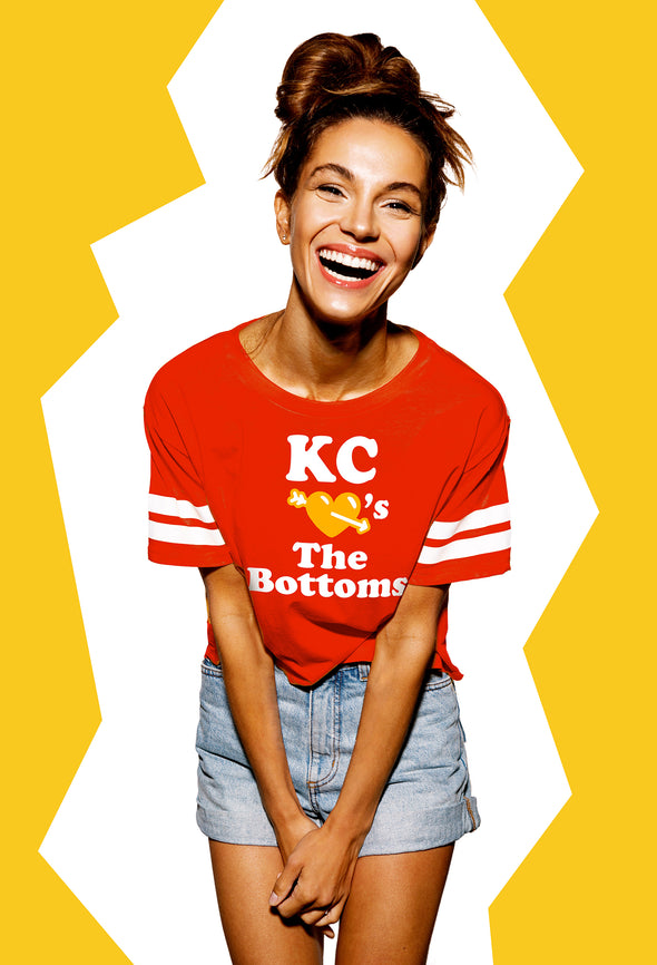 Kansas City Loves The Bottoms - Unisex Crew Neck Tee