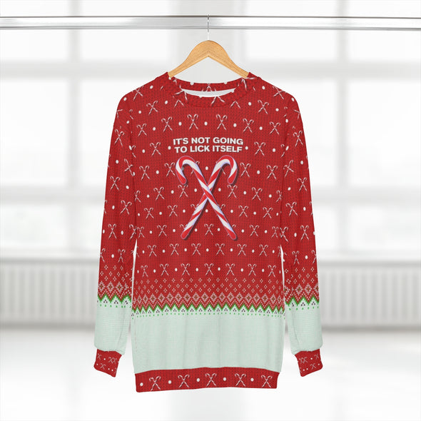 It's Not Going To Lick Itself  - All-Over Print Unisex Sweatshirt