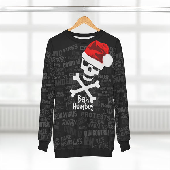Bah Humbug - All-Over Print Unisex Sweatshirt