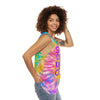Stay Weird Kansas City - Pastel Tie-Dye - All-Over Print Unisex Tank Top