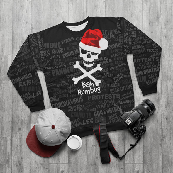 Bah Humbug - All-Over Print Unisex Sweatshirt