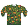 Burger And Fries Christmas Tree - All-Over Print Unisex Sweatshirt