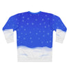 White Christmas - Like Hand Icon  - All-Over Print Unisex Sweatshirt