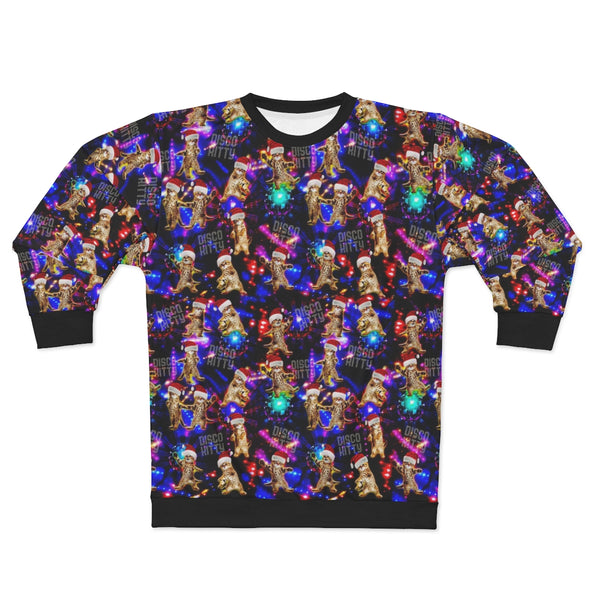 Disco Kitty Sance Club - All-Over Print Unisex Sweatshirt