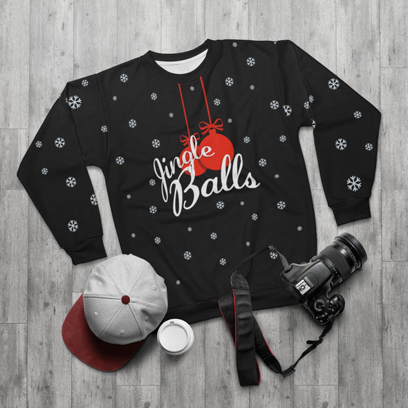 Jingle Balls - All-Over Print Unisex Sweatshirt